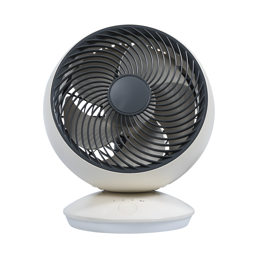Ventilador circulador de carga de pared USB de 6 pulgadas