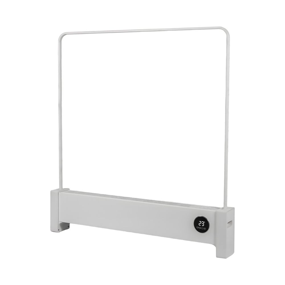 Calentador de grafeno de 2200 W con rejilla para lavar ropa